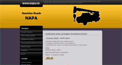 Desktop Screenshot of napa.cz