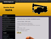 Tablet Screenshot of napa.cz